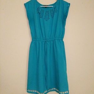 Teal dress